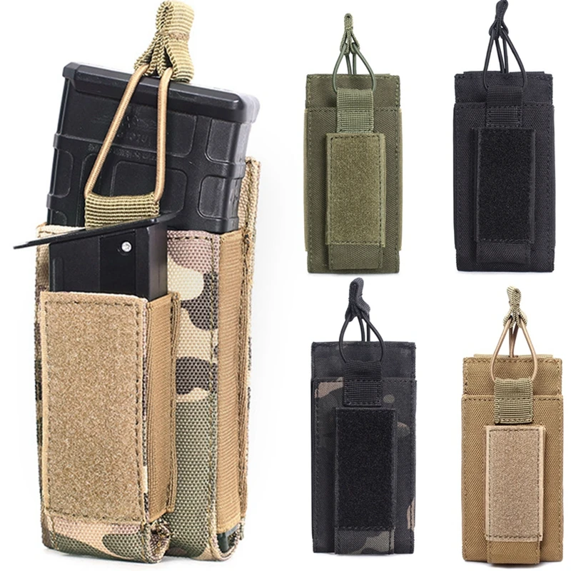 Molle Mag Pouch Double Magazine 5.56 9Mm - 전술용 5.56 탄창 파우치 사냥용 더블