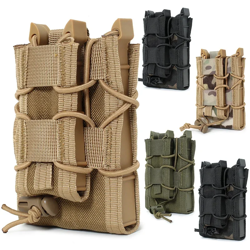 Molle Mag Pouch Double Magazine 5.56 9Mm - 5.56 9mm Molle 매거진 파우치 AK