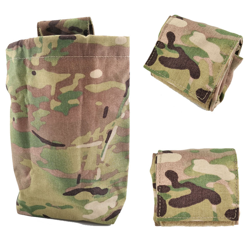 Tactical Dump Pouch Foldable Drop Bag - 전술용 접이식 가방, 에어소프트용 미니 EDC