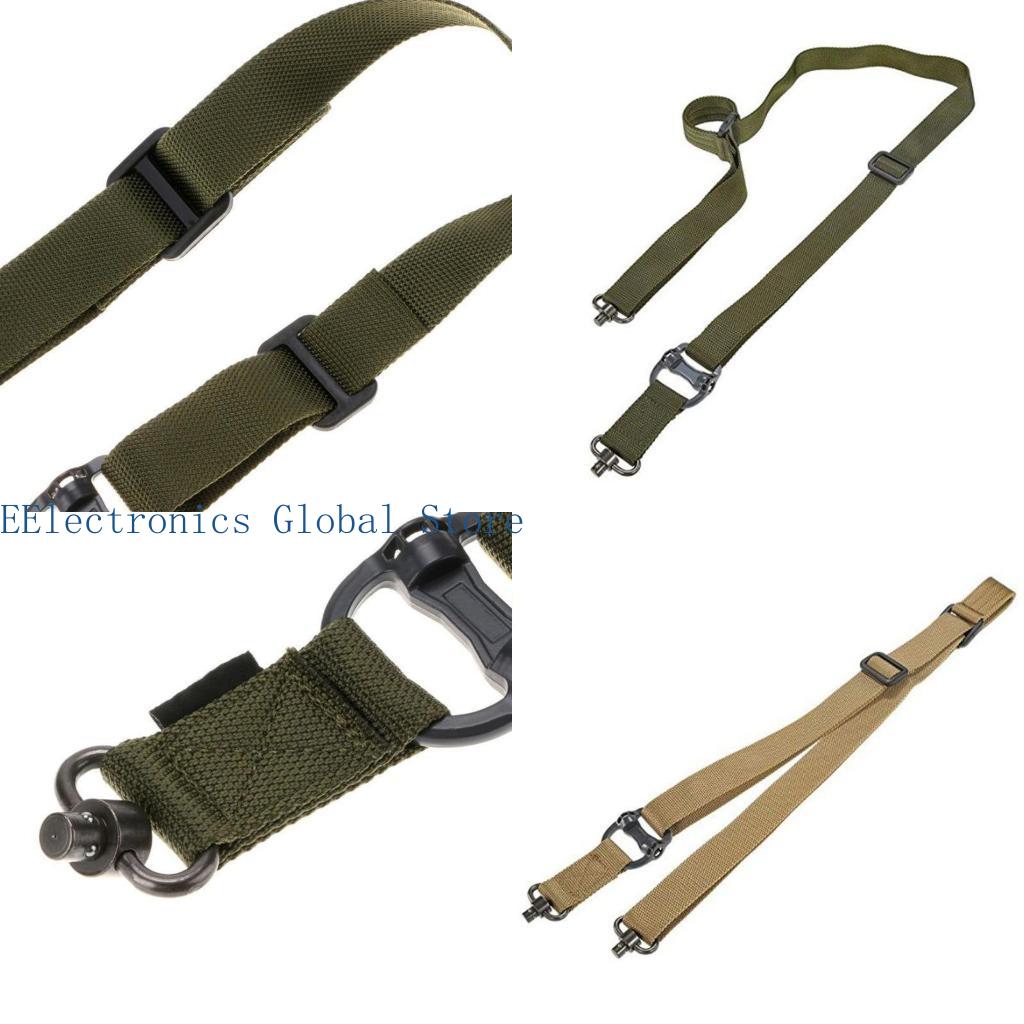 Tactical Sling 2 Point Quick Adjust Rifle - 462b 블랙 나일론 숄더백 벨트 교체