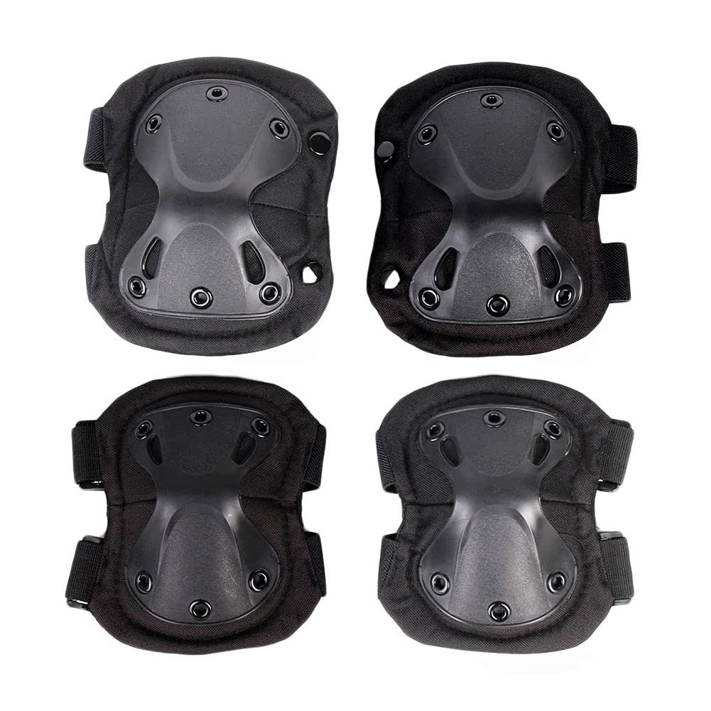 Combat Knee Pads Elbow Pads Set Military - 4개 세트 군용 전술 무릎 패드