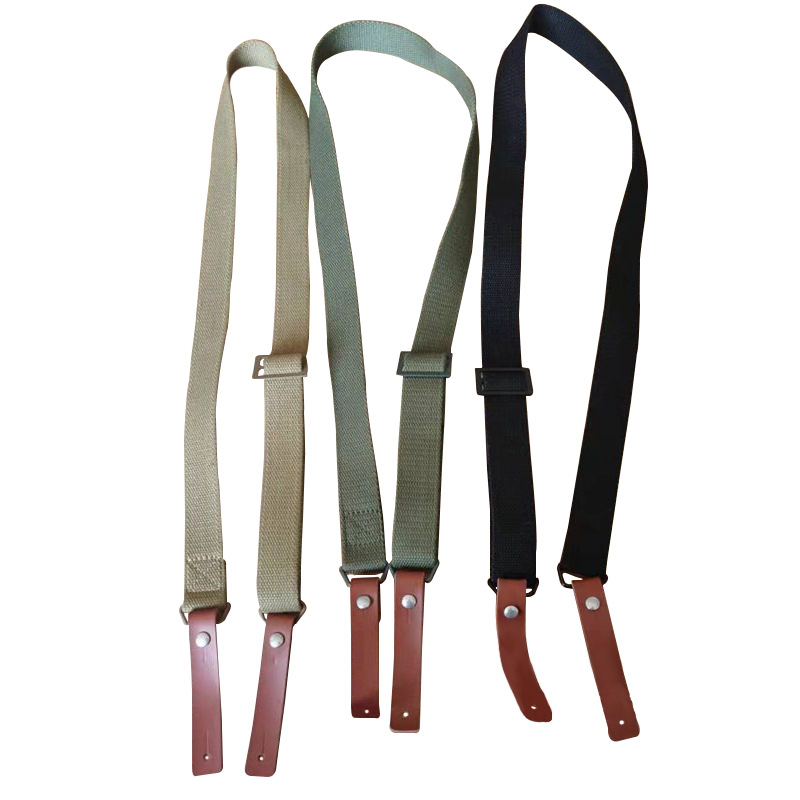 Tactical Sling 2 Point Quick Adjust Rifle - 전술 AK 라이플 슬링 에어소프트 가죽