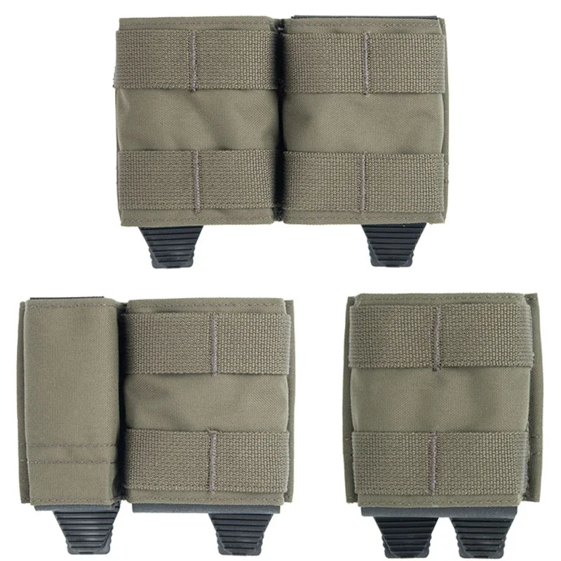 Molle Mag Pouch Double Magazine 5.56 9Mm - 전술용 5.56 탄창 파우치 에어소프트 조끼