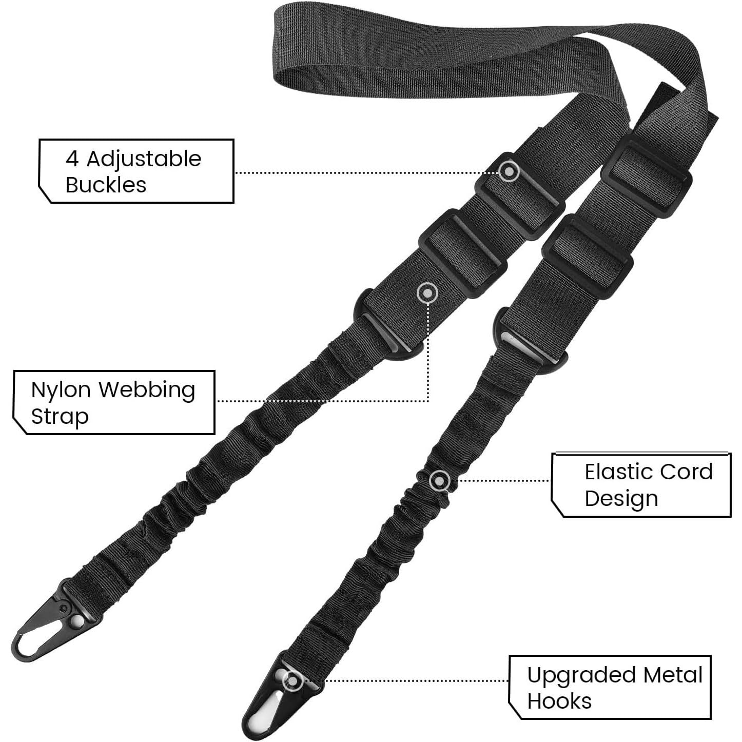 전술 2포인트 슬링-2 Picatinny QD 슬링 회 - Tactical Sling 2 Point Quick Adjust Rifle 리뷰 및 가격
