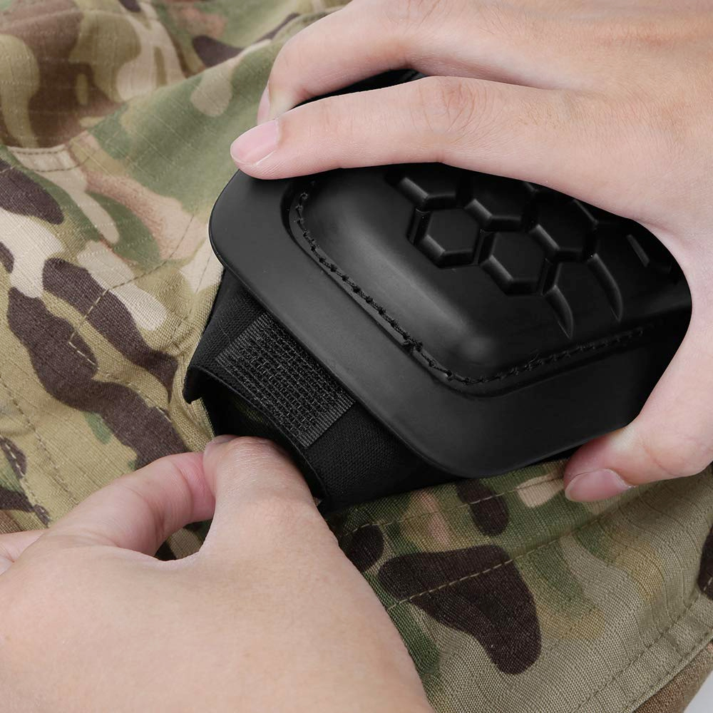 군용 전술 무릎 패드 팔꿈치 패드, 무릎 팔꿈치 보호  - Combat Knee Pads Elbow Pads Set Military 리뷰 및 가격