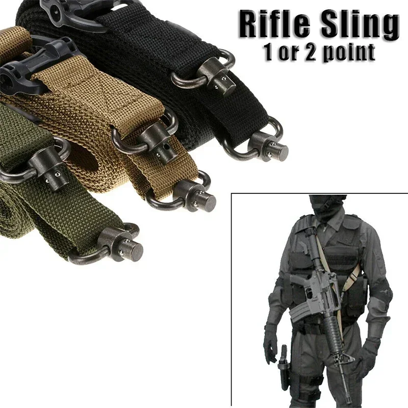 1개, 조절 가능한 MS4 전술용 퀵 디태치(QD) 방 - Tactical Sling 2 Point Quick Adjust Rifle 리뷰 및 가격