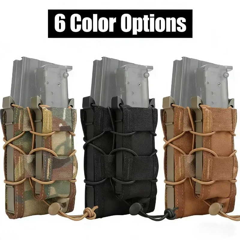 전술 매거진 파우치 위장 몰리 매거진 홀더 에어소프트  - Molle Mag Pouch Double Magazine 5.56 9Mm 리뷰 및 가격