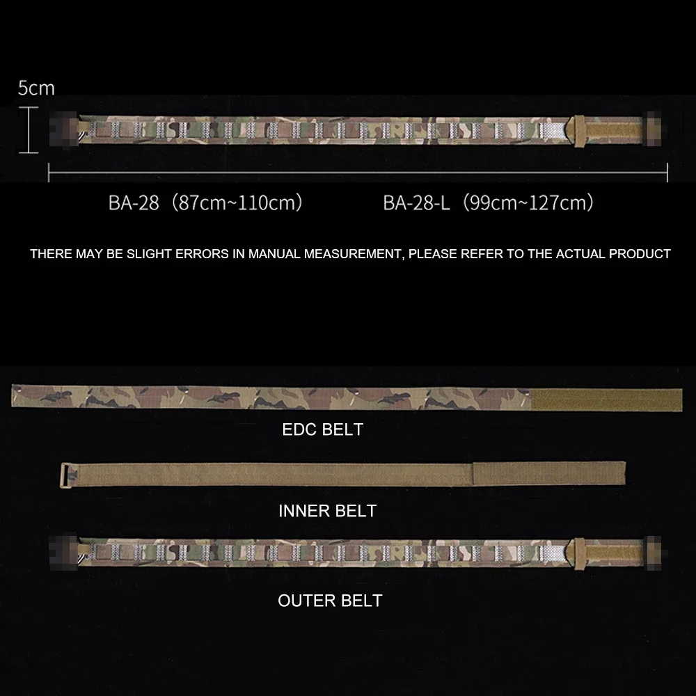 전술 MOLLE 벨트 금속 버클 특수 전투 벨트, 야외 - Tactical Combat Belt Quick Release Buckle 리뷰 및 가격