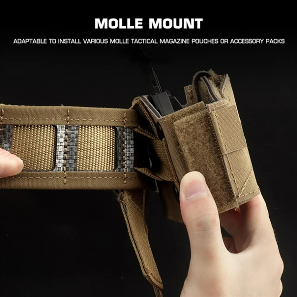 전술 MOLLE 벨트 금속 버클 특수 전투 벨트, 야외 - Tactical Combat Belt Quick Release Buckle 리뷰 및 가격