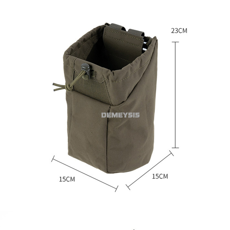 전술용 접이식 덤프 파우치, 몰리(MOLLE) 방식의  - Tactical Dump Pouch Foldable Drop Bag 리뷰 및 가격