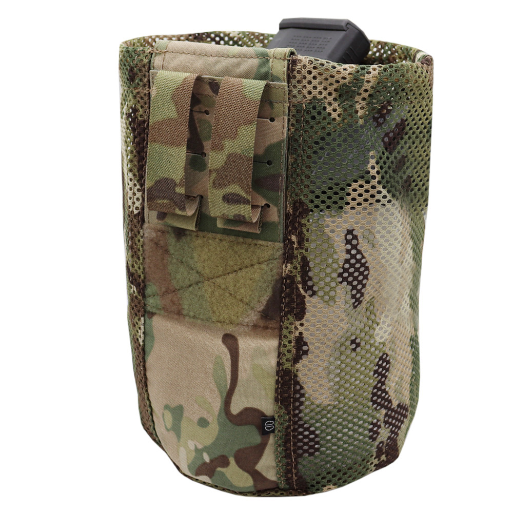 VULPO 500D 나일론 전술 메쉬 탄창 덤프 파우치 - Tactical Dump Pouch Foldable Drop Bag 리뷰 및 가격
