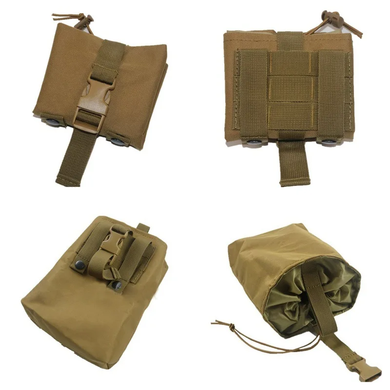 접이식 전술 몰리 탄창 덤프 드롭 파우치, 접이식 유틸 - Tactical Dump Pouch Foldable Drop Bag 리뷰 및 가격