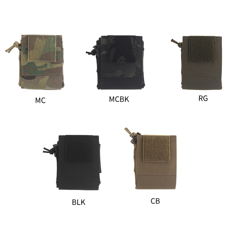 전술용 접이식 탄창 덤프 파우치 드롭 파우치 MOLLE - Tactical Dump Pouch Foldable Drop Bag 리뷰 및 가격