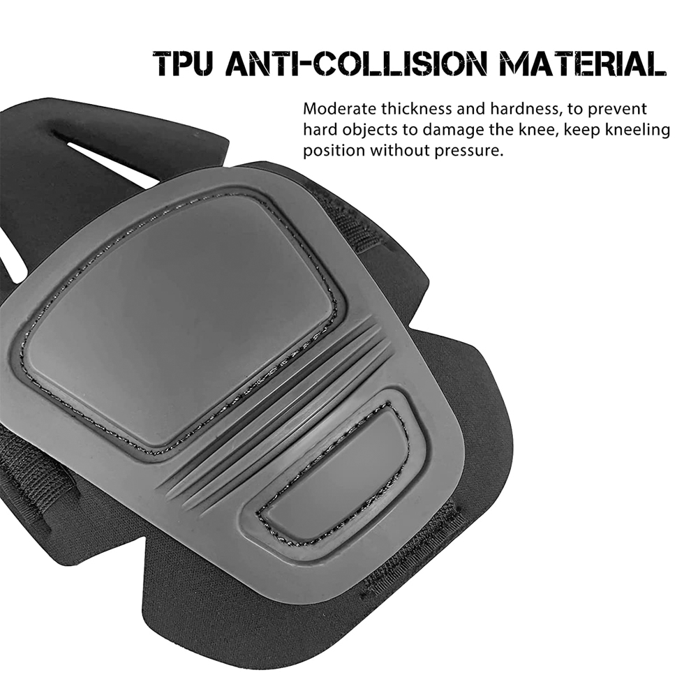 군용 에어소프트 사냥용 전술 전투 무릎 보호대 및 팔꿈 - Combat Knee Pads Elbow Pads Set Military 리뷰 및 가격