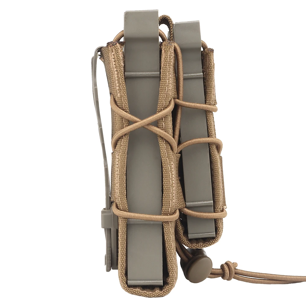 전술용 몰리(MOLLE) 9mm/5.56mm 이중 탄창 - Molle Mag Pouch Double Magazine 5.56 9Mm 리뷰 및 가격