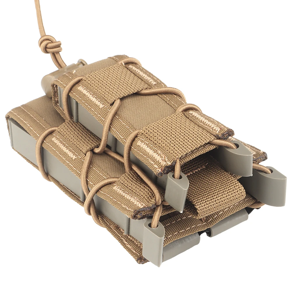 전술용 몰리(MOLLE) 9mm/5.56mm 이중 탄창 - Molle Mag Pouch Double Magazine 5.56 9Mm 리뷰 및 가격