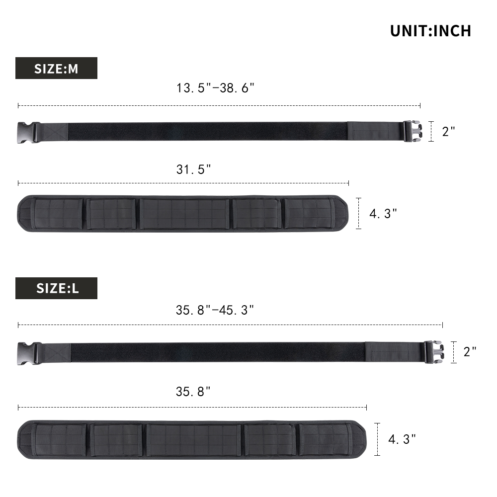 남성용 퀵 릴리스 전술 벨트, 플라스틱 버클, 긴 벨트 - Tactical Combat Belt Quick Release Buckle 리뷰 및 가격
