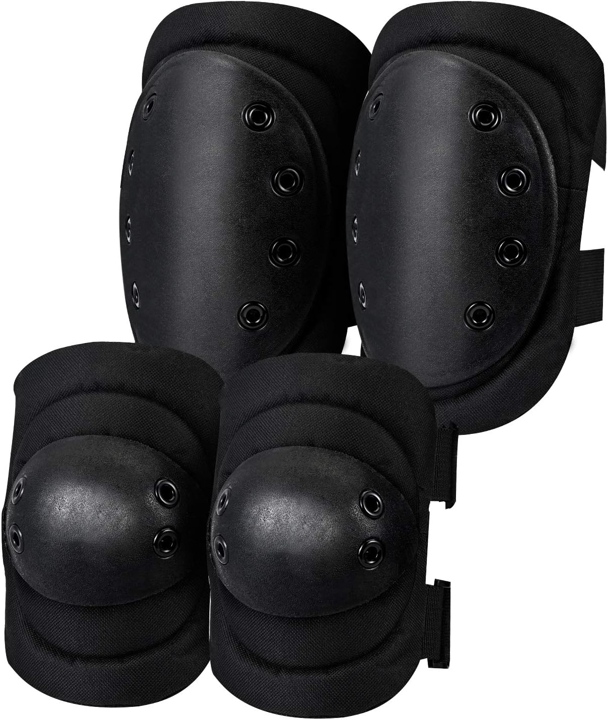 군용 전술 무릎 보호대 팔꿈치 보호대 세트 에어소프트  - Combat Knee Pads Elbow Pads Set Military 리뷰 및 가격