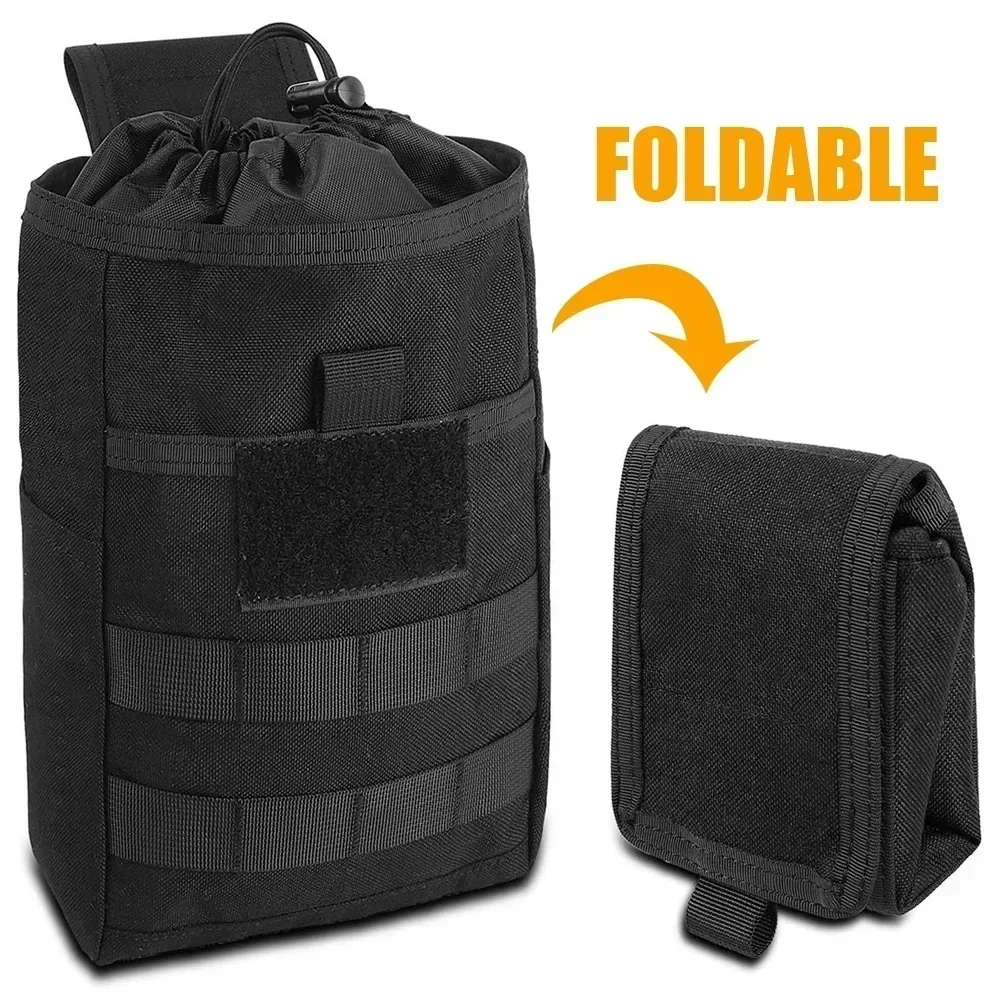 전술용 접이식 몰리(MOLLE) 방식의 탄약 수납 파우 - Tactical Dump Pouch Foldable Drop Bag 리뷰 및 가격