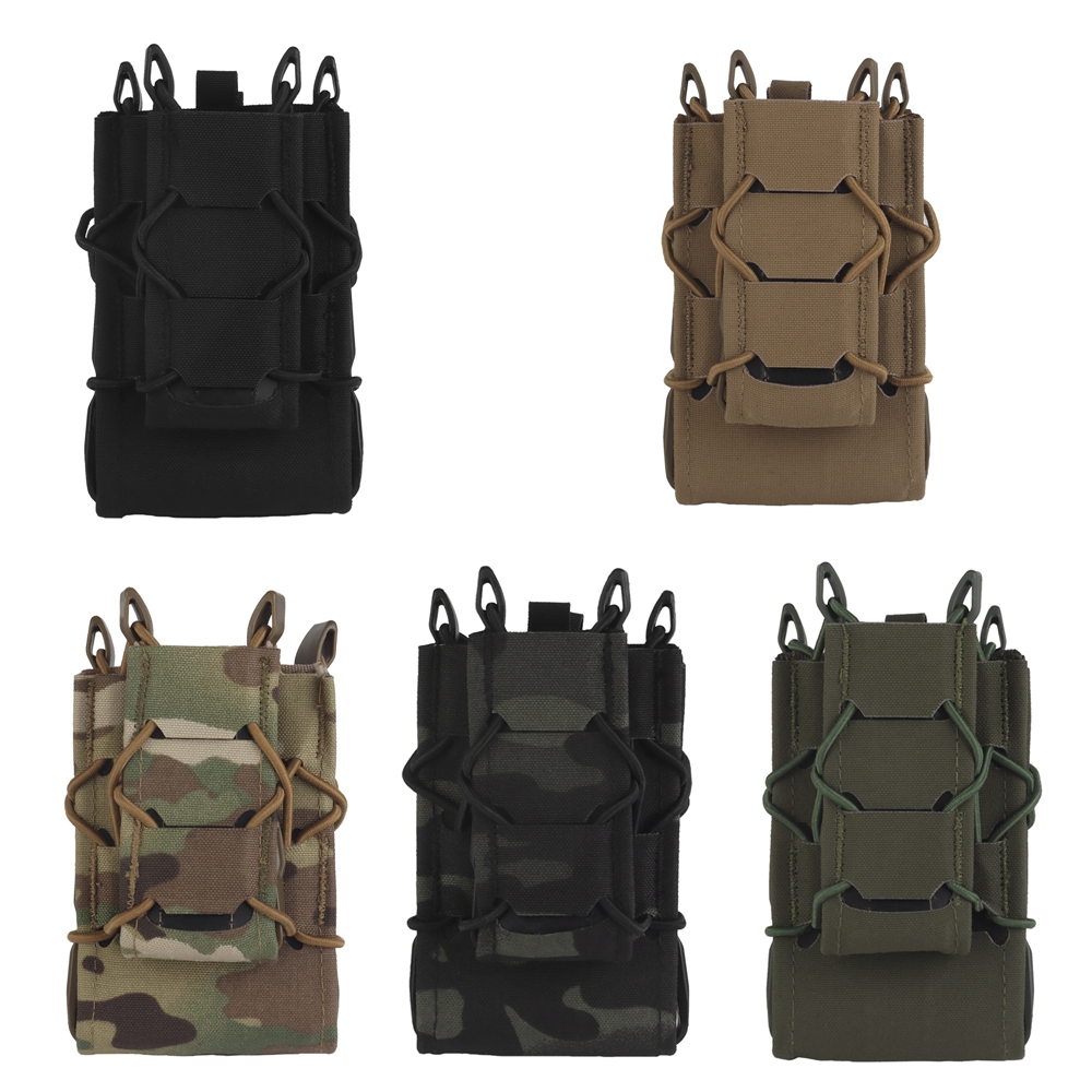 5.56 + 9mm 더블 매거진 파우치 타이거 풀 사이 - Molle Mag Pouch Double Magazine 5.56 9Mm 리뷰 및 가격