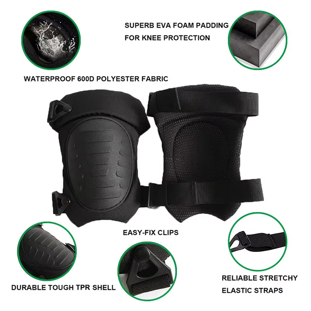 전문 조정 가능한 무릎 및 팔꿈치 패드, 스포츠 군사  - Combat Knee Pads Elbow Pads Set Military 리뷰 및 가격