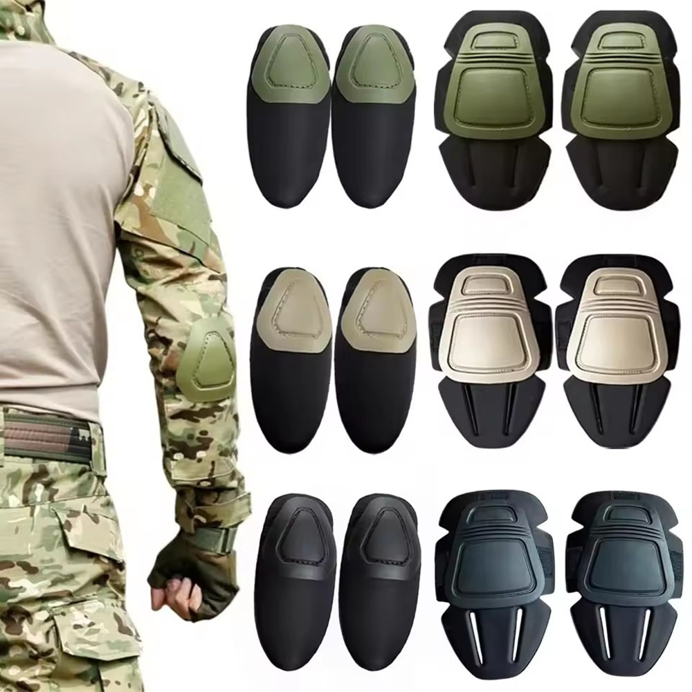 무릎 보호대, 팔꿈치 보호대, 위장 보호 장비, 부드러 - Combat Knee Pads Elbow Pads Set Military 리뷰 및 가격