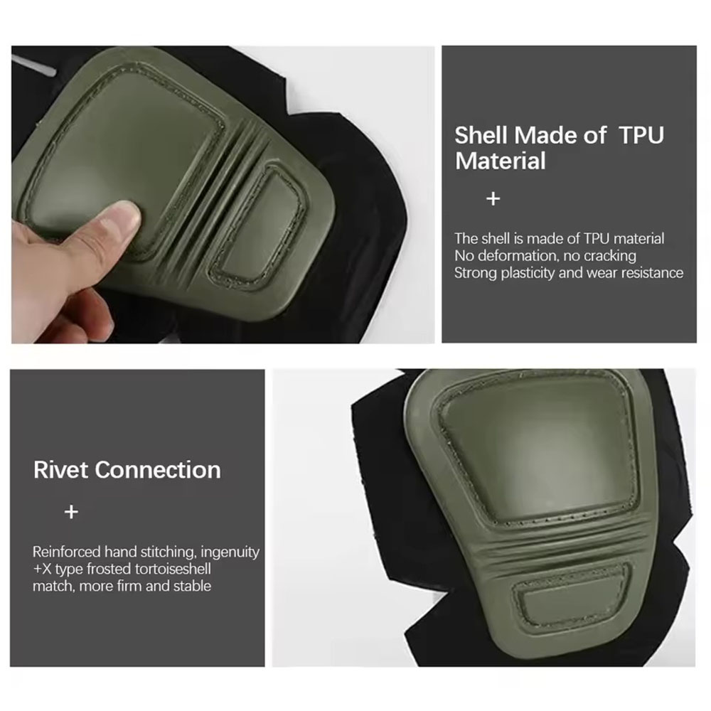 무릎 보호대, 팔꿈치 보호대, 위장 보호 장비, 부드러 - Combat Knee Pads Elbow Pads Set Military 리뷰 및 가격