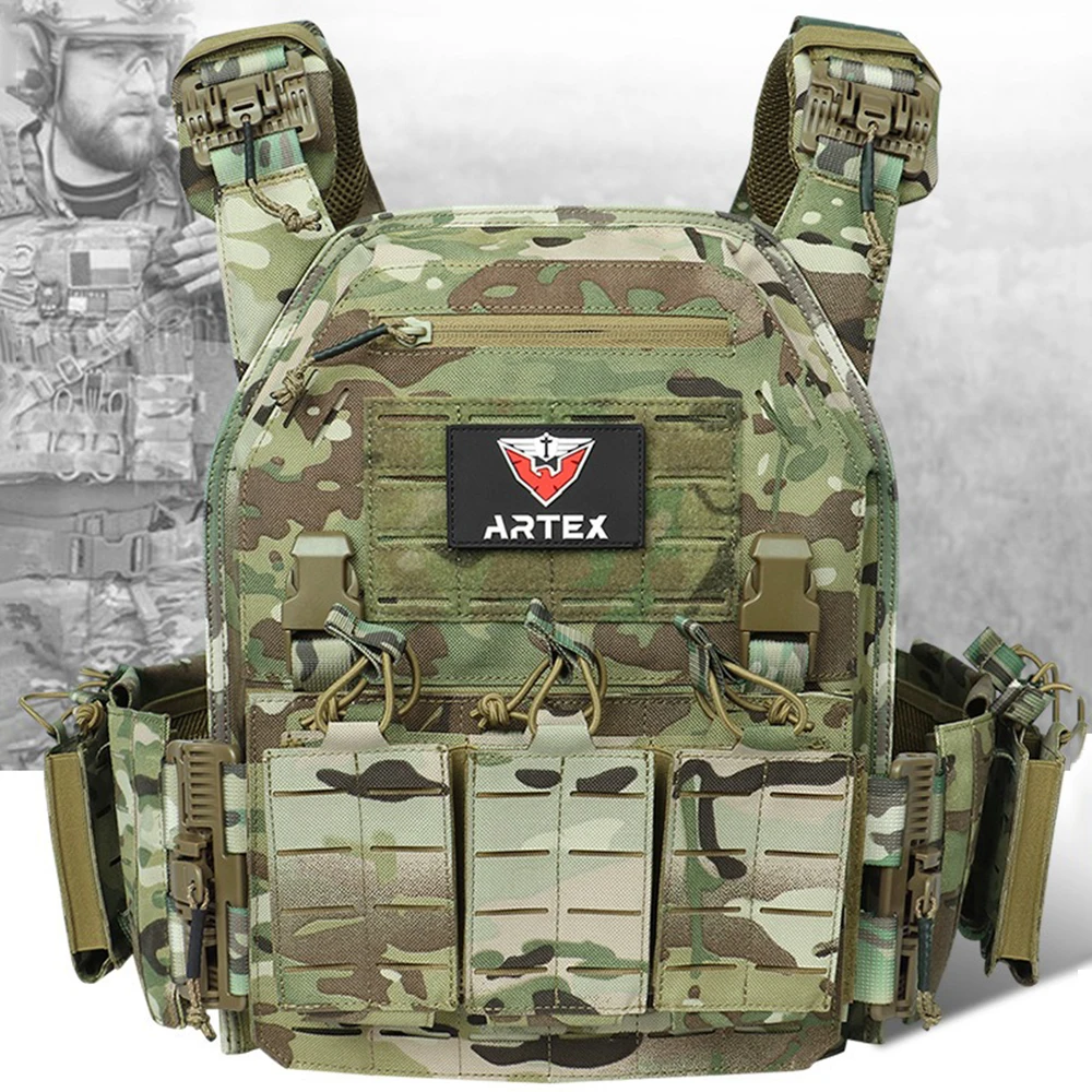 레인저 그린 플레이트 캐리어 전술 조끼 퀵 릴리스 보안 - Tactical Plate Carrier Vest Quick Release 리뷰 및 가격