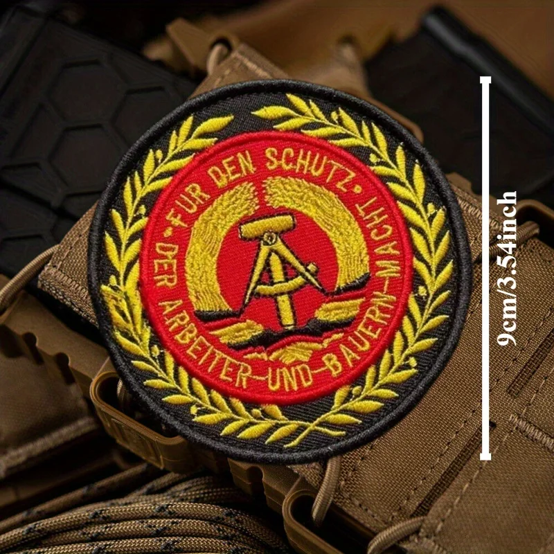 동독 사기 전술 패치 DDR 자수 후크 & 루프 레트로 - Patch Morale Tactical Military Hook Loop 리뷰 및 가격