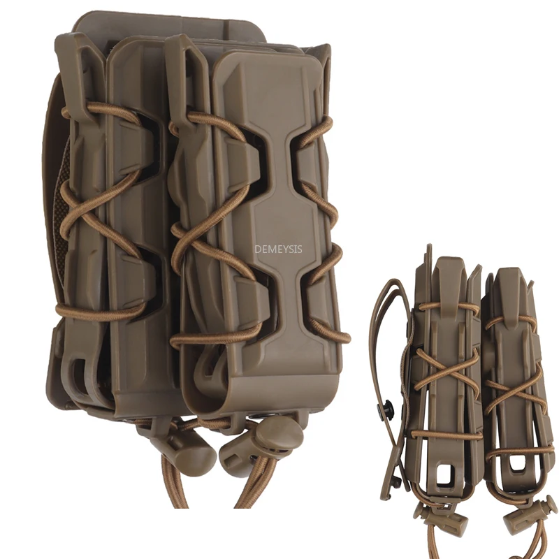 전술 5.56 9mm Molle 권총 Mag 야외 전투 - Molle Mag Pouch Double Magazine 5.56 9Mm 리뷰 및 가격